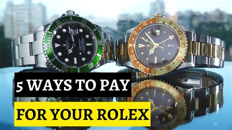 rolex leasen|how do you finance rolex.